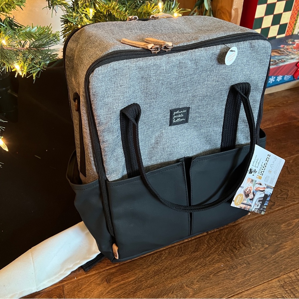 Petunia Pickle Bottom Inter-Mix Backpack Graphite/Black